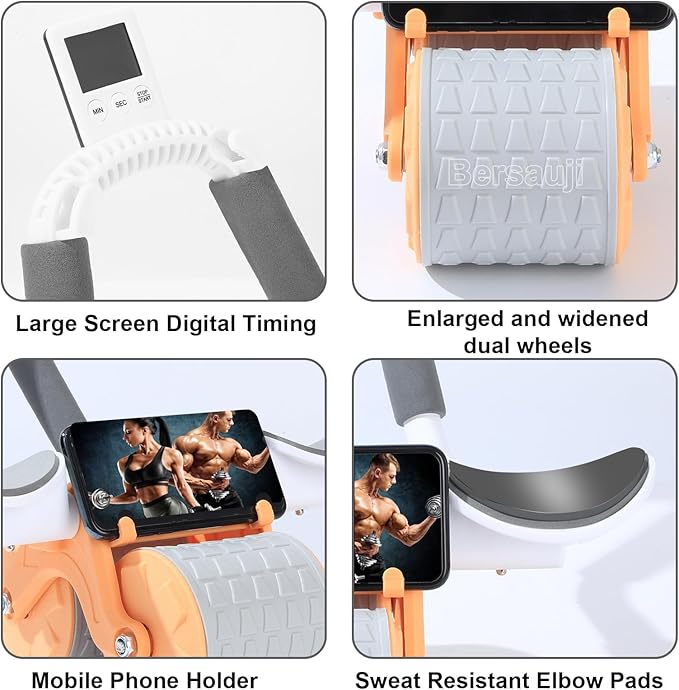 Elbow Support Rebound Abdominal Wheel